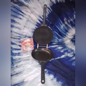Vintage Perfect Pancake Pan With Instruction Manual 7 5/8" Diameter